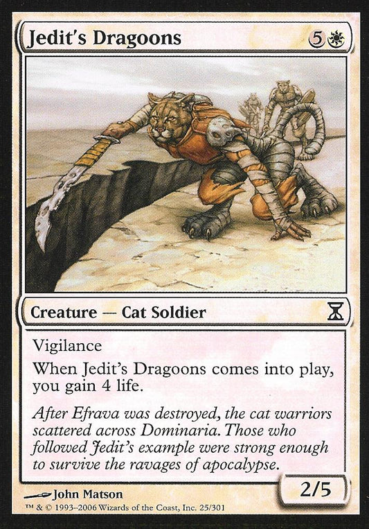 Jedit's Dragoons (Time Spiral) Near Mint Russian