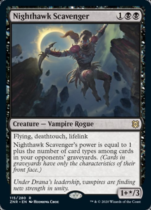 Nighthawk Scavenger (Zendikar Rising) Near Mint
