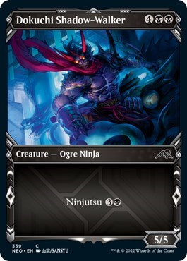 Dokuchi Shadow-Walker (Showcase) (Kamigawa: Neon Dynasty) Near Mint