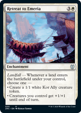 Retreat to Emeria (Commander 2020 Zendikar Rising) Near Mint