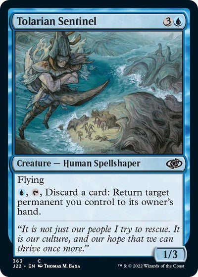 Tolarian Sentinel (Jumpstart 2022) Near Mint