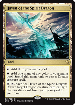 Haven of the Spirit Dragon (Dragons of Tarkir) Near Mint