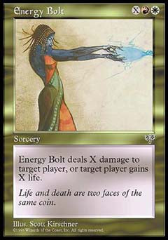 Energy Bolt (Mirage) Near Mint