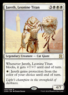 Jareth, Leonine Titan (Eternal Masters) Near Mint Foil