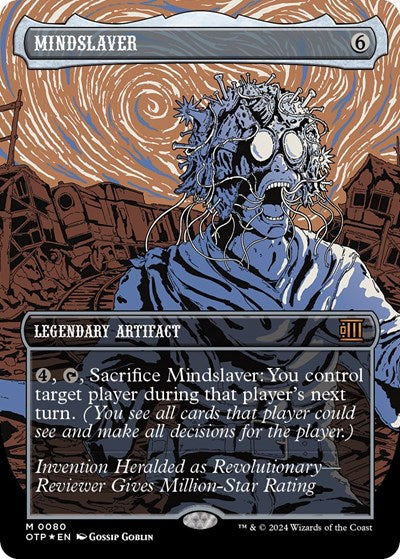 Mindslaver (Textured Foil) (Outlaws of Thunder Junction: Breaking News) Near Mint