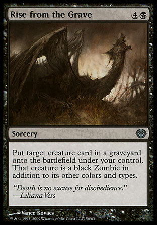 Rise from the Grave (Duel Decks: Garruk vs Liliana) Near Mint