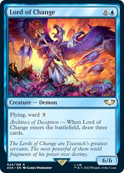 Lord of Change (Surge Foil) (Universes Beyond: Warhammer 40K) Near Mint