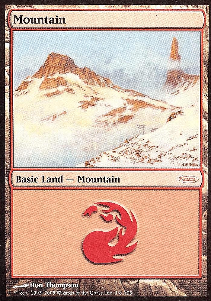 Mountain (2005 Arena League Promo) (Promotional Cards) Light Play