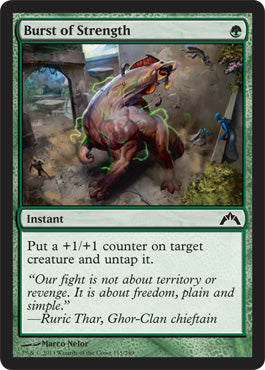 Burst of Strength (Gatecrash) Near Mint Foil