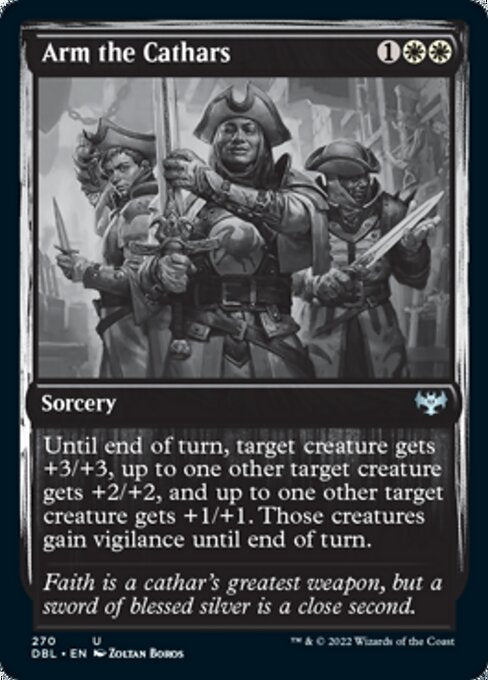 Arm the Cathars (Innistrad: Double Feature) Near Mint