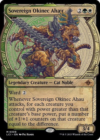 Sovereign Okinec Ahau (Showcase) (The Lost Caverns of Ixalan) Near Mint