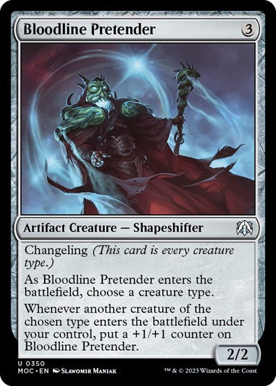 Bloodline Pretender (Commander: March of the Machine) Near Mint