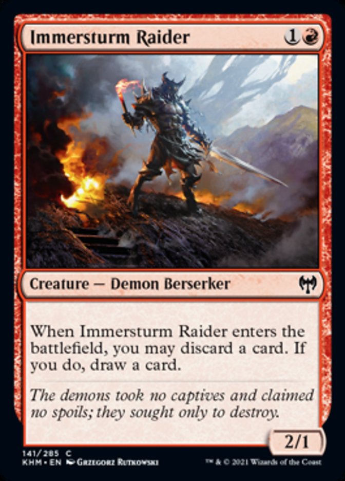 Immersturm Raider (Kaldheim) Near Mint