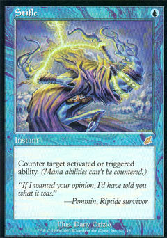 Stifle (Scourge) Near Mint Foil