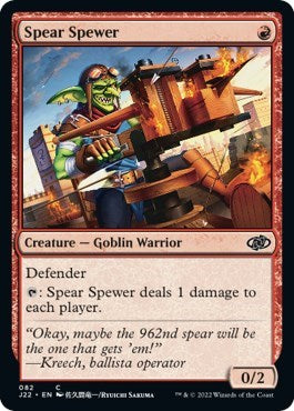 Spear Spewer (Jumpstart 2022) Near Mint