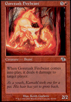 Goretusk Firebeast (Judgment) Near Mint