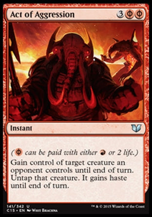 Act of Aggression (Commander 2015) Near Mint