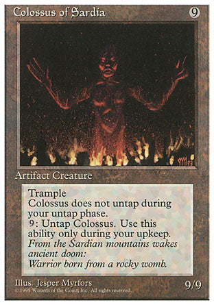 Colossus of Sardia (4th Edition) Good