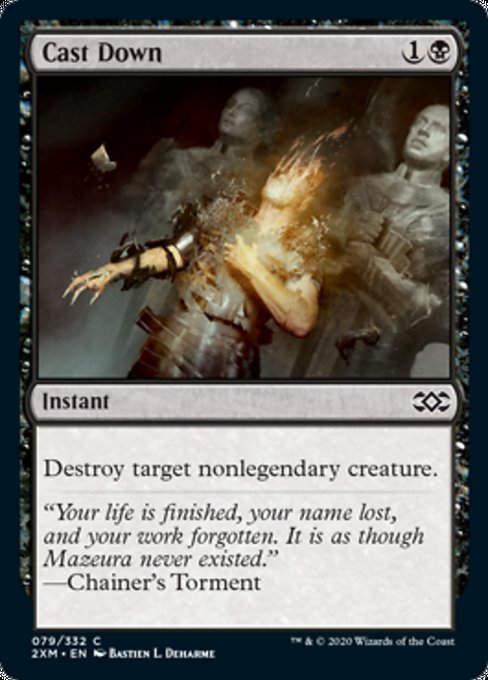 Cast Down (Double Masters) Near Mint