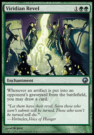Viridian Revel (Scars of Mirrodin) Near Mint
