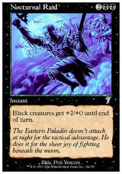 Nocturnal Raid (7th Edition) Light Play