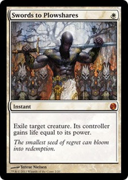 Swords to Plowshares (From the Vault: Twenty) Light Play Foil