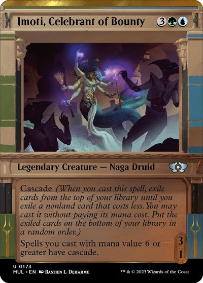 Imoti, Celebrant of Bounty (Halo Foil) (March of the Machine: Multiverse Legends) Near Mint
