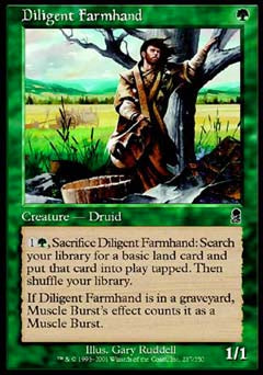 Diligent Farmhand (Odyssey) Near Mint