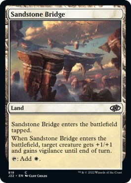Sandstone Bridge (Jumpstart 2022) Near Mint