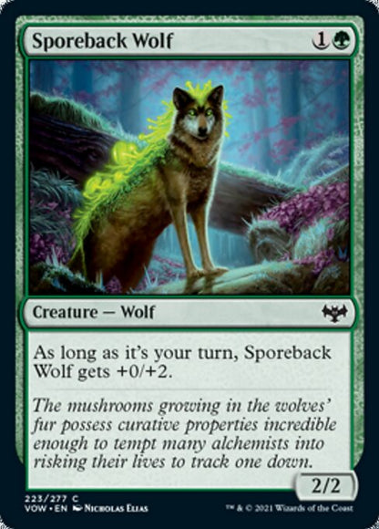 Sporeback Wolf (Innistrad: Crimson Vow) Near Mint