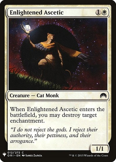 Enlightened Ascetic (Mystery Booster) Near Mint