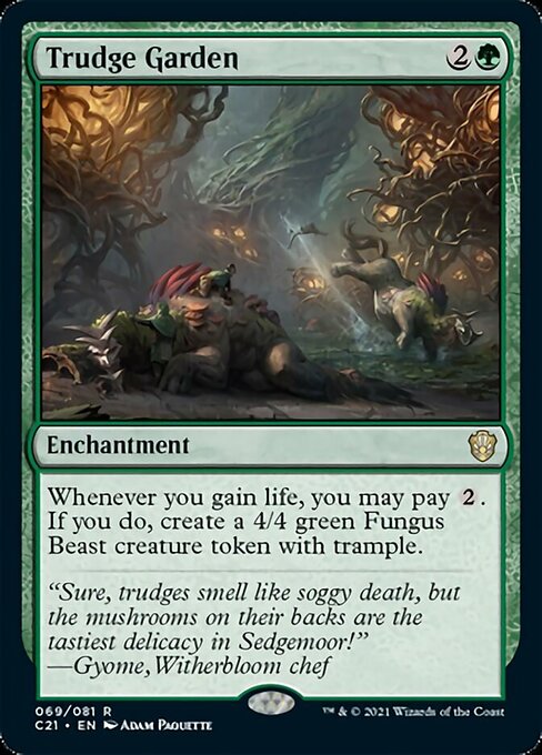 Trudge Garden (Commander 2021 Strixhaven) Near Mint