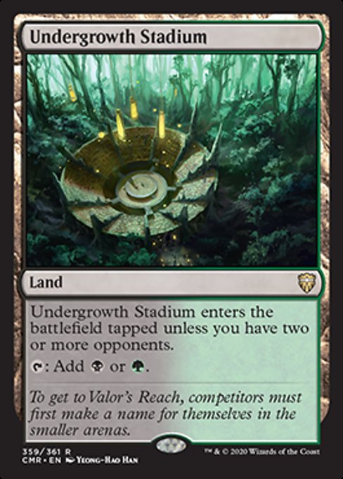 Undergrowth Stadium (Commander Legends) Near Mint Foil