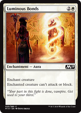 Luminous Bonds (Magic 2019 Core Set) Near Mint