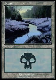 Swamp EURO Blue Promo (Ardenees Fagnes Belgium) (Promotional Cards) Near Mint