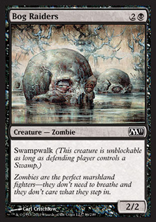Bog Raiders (Magic 2011 Core Set) Near Mint Foil