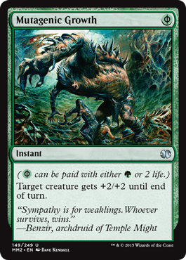 Mutagenic Growth (Modern Masters 2015) Near Mint Foil