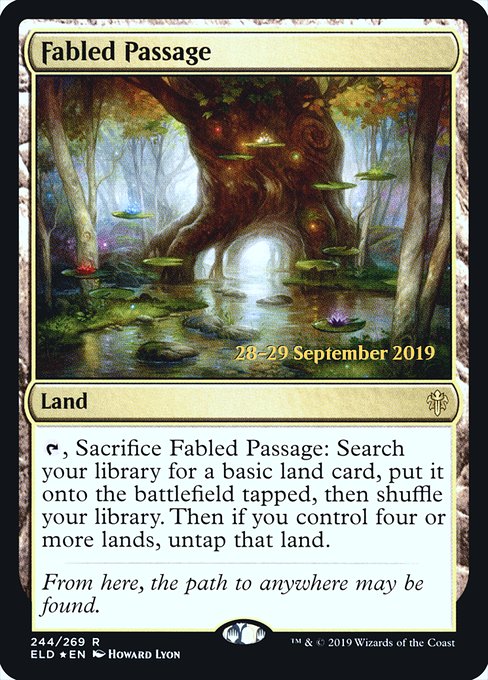 Fabled Passage (Prerelease) (Promotional Cards) Near Mint Foil