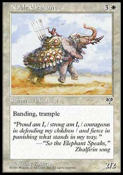 Noble Elephant (Mirage) Near Mint