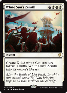 White Sun's Zenith (Commander 2017) Near Mint