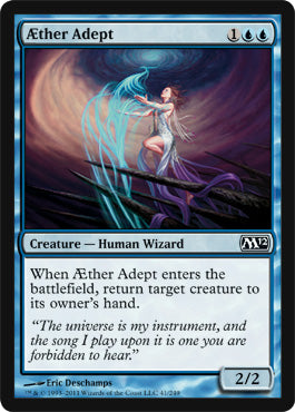 Aether Adept (Magic 2012 Core Set) Near Mint Foil