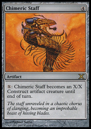 Chimeric Staff (10th Edition) Near Mint