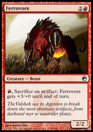 Ferrovore (Scars of Mirrodin) Near Mint Foil