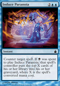 Induce Paranoia (Ravnica) Light Play