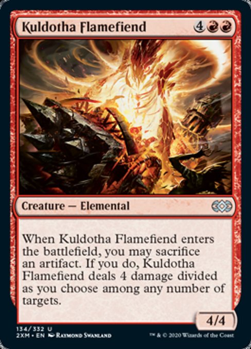 Kuldotha Flamefiend (Double Masters) Near Mint