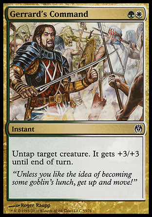 Gerrard's Command (Duel Decks: Phyrexia vs The Coalition) Near Mint