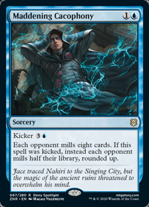 Maddening Cacophony (Zendikar Rising) Near Mint
