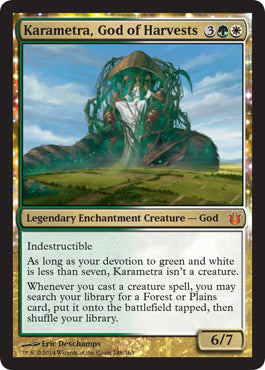 Karametra, God of Harvests (Born of the Gods) Near Mint