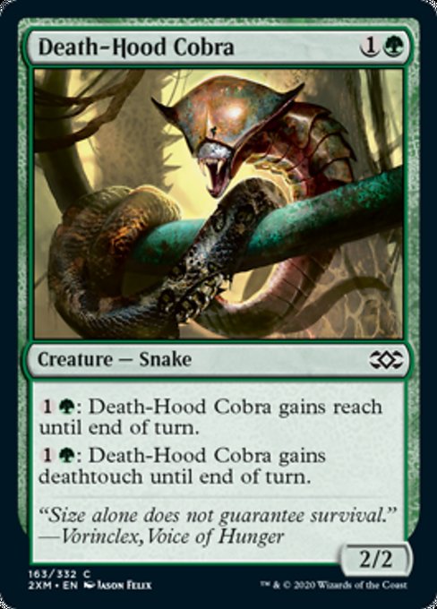 Death-Hood Cobra (Double Masters) Near Mint