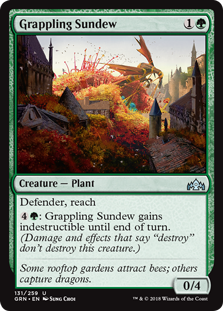 Grappling Sundew (Guilds of Ravnica) Near Mint